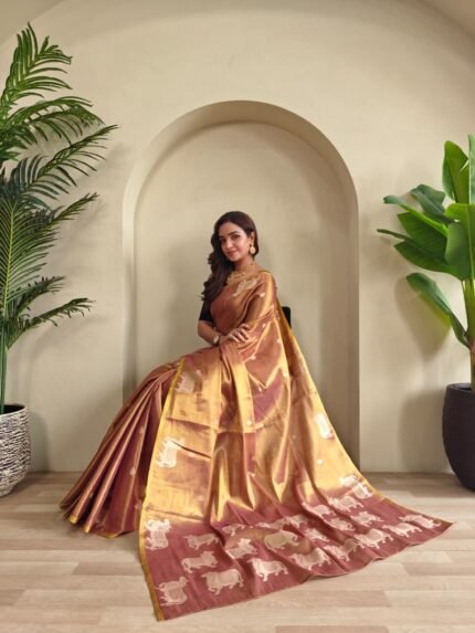 KAMDHENU LINEN COTTON TISSUE